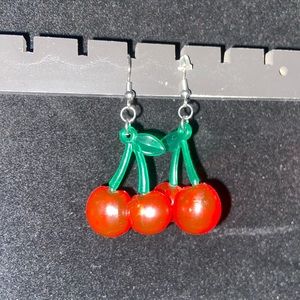 Cherry earrings